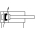 Стопорный пневмоцилиндр SNS SCKG1-A-50-120