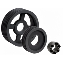 Шкив клиновой под зажимную втулку PIZZIRANI 112X2SPA X CALETTAT.55 lat