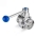 Кран шаровый нержавеющий TITAN LOCK (AISI304) DN100, типа резьба-резьба, DIN TLHBV100THS
