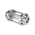 Диоптр трубный типа clamp-clamp нержавеющий TITAN LOCK DN50, TL050PDCL