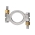 Хомут CLAMP двухболтовый усиленный DN100 нерж.304 DIN TL100CLCR TITAN LOCK