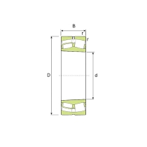 Подшипник роликовый ZWZ 23228CA/W33