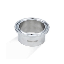 Штуцер CLAMP под приварку DN15 нерж. 316 DIN TL15CLW TITAN LOCK