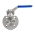 Кран шаровый межфланцевый TITAN LOCK нерж 304, DN15 TL015BVFS