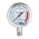 Шпунт-аппарат с манометром (левый) TITAN LOCK, до 2,2 бар, под Clamp DN32 нерж. 304 TL32TGMLPG-CL