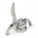 Заглушка с замком для ниппеля Perrot 6 сталь TL600PRT-KKV TITAN LOCK