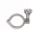 Хомут CLAMP одноосевой DN25 нерж. 304 DIN TL25CLC TITAN LOCK