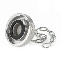 Cоединение типа Storz заглушка с крепежной цепью KA=89 алюминий TLSTORZ89 TITAN LOCK