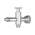 Нижний кран уровнемера с пробоотборником TITAN LOCK DN15 (трубка 20мм), нерж. 304, TL015LTLS