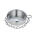 Молочная гайка TITAN LOCK глухая с цепочкой TITAN LOCK DIN 11851 DN32 нерж. 304 TL32NBCHS