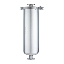 Пищевой фильтр нержавеющий прямой под Clamp TITAN LOCK DN50 TLFS50CL-S