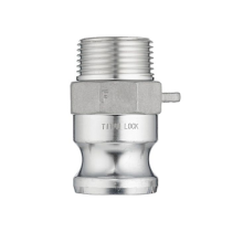 Камлок алюминиевый тип F ниппель, наруж. резьба NPT 1/2