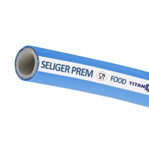 Пищевой  рукав «SELIGER-PREM», нап/всас, вн. диам. 38 мм, -40C, 10bar, EPDM, TL038SL-PR TITAN LOCK