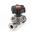 Мембранный клапан TITAN LOCK нерж.316 типа clamp-clamp, DN10 DIN TL10DVCLSS