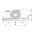 Корпус подшипника ISKRA P206 (бел. пласт) P206PW
