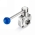 Затвор дисковый нержавеющий TITAN LOCK (AISI316) DN40, типа сварка-сварка TLSD040WDSS
