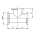Тройник Clamp TITAN LOCK DN 20, нерж. сталь 316, TLTE20CLSS