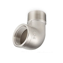 Отвод 90° нержавеющий (уголок) НР/ВР 2 AISI304 TL200ELMF TITAN LOCK