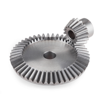 Коническая зубчатая пара ISKRA передат. число: 1:3, M=3, Z1=15, Z2=45 C30B450