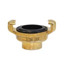 Универсальное соединение для воды NEPTUN (GEKA) с концом под рукав 3/4 (20мм) латунь TLNPH3/4-BR TITAN LOCK