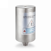 Пневмопривод воздух/пружина вертикальный TITAN LOCK размер 85, нерж, TLPAV85NC-S