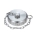 Молочная гайка TITAN LOCK глухая с цепочкой TITAN LOCK DIN 11851 DN32 нерж. 304 TL32NBCHS