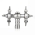 Моющая головка TITAN LOCK струйная ротационная (S-образная), DN32, нерж.304, TL32WHRS