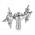 Моющая головка TITAN LOCK струйная ротационная (S-образная), DN32, нерж.304, TL32WHRS