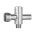Нижний кран уровнемера с пробоотборником TITAN LOCK DN15 (трубка 20мм), нерж. 304, TL015LTLS