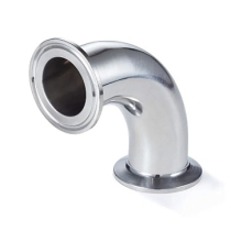 Отвод под Clamp 90 градусов TITAN LOCK DN 10, нерж. сталь 316, TLCB10/90SS