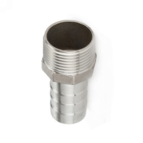 Ниппель для шланга нержавеющий (AISI304) 1/2x13мм TL050HTM TITAN LOCK