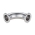 Отвод под Clamp 90 градусов TITAN LOCK DN 32, нерж. сталь 316, TLCB32/90SS