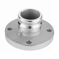 Камлок алюминиевый тип FA, ниппель с фланцем 5