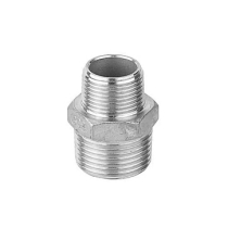 Ниппель переходной сталь 1.1/2 НР BSP/НР NPT TL1.1/2RMBS-MNP TITAN LOCK