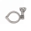 Хомут CLAMP одноосевой DN40 нерж. 304 DIN TL40CLC TITAN LOCK
