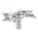 Моющая головка TITAN LOCK струйная ротационная (S-образная), DN32, нерж.304, TL32WHRS