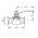 Пищевой шаровый кран полнопроходной типа clamp-clamp TITAN LOCK DN32 нерж. 304, TL32SBV-CL