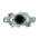 Тройник соединительный GERMES (AIR KING) сталь TLGYCPL TITAN LOCK