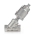 Седельный клапан наклонный TITAN LOCK нерж. 304 с пневмоприводом (нерж.), DN40 TL40CPAVS