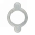 Гайка крыльчатая (Wing nut) для парового соединения GEFEST 1.1/2 NPT (оцинк. сталь) TLGFN1.1/2 (B17) TITAN LOCK