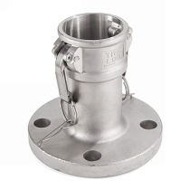 Камлок нержавеющий тип FC, розетка с фланцем 3/4