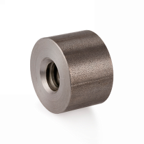 Гайка трапецеидальная ISKRA (сталь) d=12 мм, шаг резьбы 3 мм (лев. резьба), KSM 12-3-G