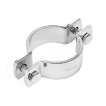 Хомут трубный без ножки DN40 (40-41 мм), нерж. 304, TL040FPS
