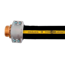 Рукав для авиационного топлива и заправки самолетов CHKALAVIA, нап-всас, внутр. диам. 32мм, -30C, 20 Бар, TL032CHK TITAN LOCK