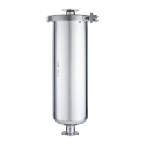 Пищевой фильтр нержавеющий прямой под Clamp TITAN LOCK DN40 TLFS40CL-S