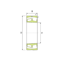 Подшипник роликовый ZWZ 23228CA/W33