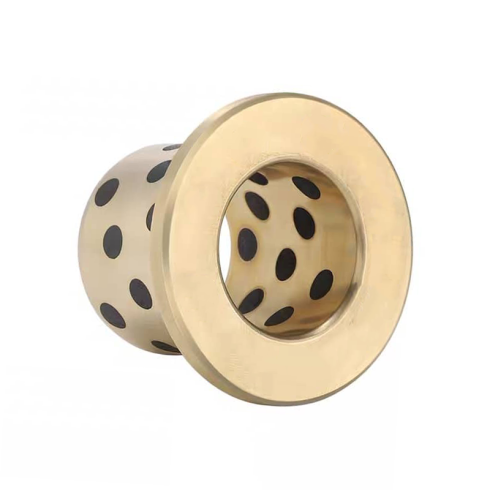 Втулка скольжения с фланцем (графит/бронза) ISKRA BNZF152128330BG1