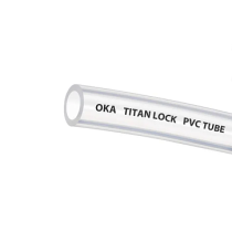 Прозрачная безнапорная ПВХ трубка 