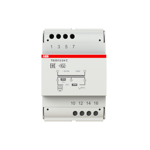 Трансформатор разделительный безопасности TS25/12-24C ABB 2CSM251043R0811