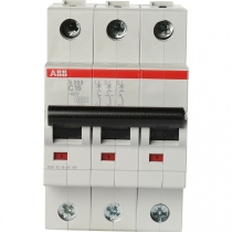 Автоматический выключатель 3-полюсный S203P B63 25кА ABB 2CDS283001R0635